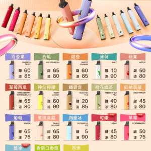 kiss凱斯【抛棄式6500口】一次性吸磁技術電子烟口味隨心混搭 可充電